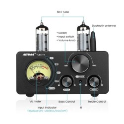 AmplificadorAIYIMA T9 - HiFi - Bluetooth 5.0 - amplificador - USB - 100W