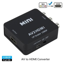 DivisorAdaptador convertidor AV a HDMI AV2HDMI 1080p