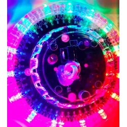 Iluminación de escenarios y eventosLuz de discoteca LED girasol - sonido activado