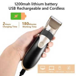 Professional hair / beard clipper - electric trimmer - 1200mAhHair trimmers