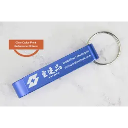 BarAbridor de latas/botellas de aluminio - con llavero - grabado personalizado gratis - 100 piezas