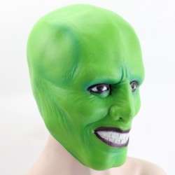 Green full face latex mask - unisex - Halloween / carnivalsMasks