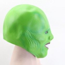 Green full face latex mask - unisex - Halloween / carnivalsMasks