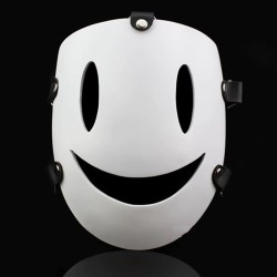 MáscaraSky Violations Sniper - smiley - máscara blanca de cara completa - Halloween - carnavales