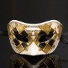 MáscaraAntifaz veneciano - celosía de colores / notas musicales - mascaradas / carnavales
