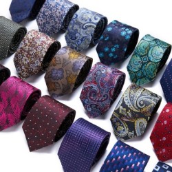 Pajaritas y corbatasCorbata de seda de moda