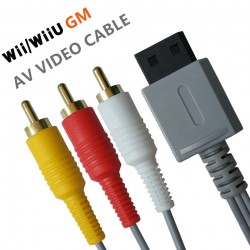 WiiCable AV Wii - 1,8 m RCA - vídeo - audio