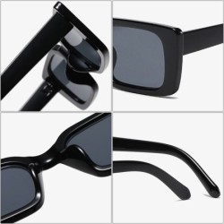 Gafas de solGafas de sol rectangulares pequeñas de moda - UV400 - unisex
