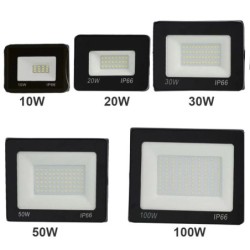 ReflectoresProyector LED - reflector impermeable - luz de trabajo - 10W - 100W