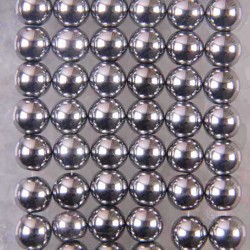 8mm magnetic hematite - round loose beads - 15.5 inch strand - for jewelry making