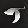 Cuchillos & multitoolsMini navaja de bolsillo - plegable - con llavero - acero inoxidable - forma de hoja