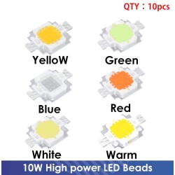Fichas LEDChip LED integrado - alta potencia - 10W - 10 piezas