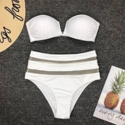 Baño y ropaConjunto de bikini sexy - con push up - cintura alta