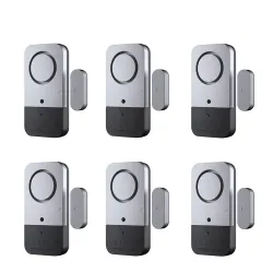 Seguridad de casaSensor magnético de puerta / ventana - alarma - inalámbrico - sistema de protección de seguridad antirrobo