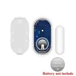 Seguridad de casaSensor de puertas y ventanas abiertas - alarma - interruptor de láminas - inalámbrico - Wifi - seguridad en ...