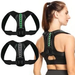 MasajeCinturón de corrección de postura ajustable - para espalda - hombros - columna vertebral