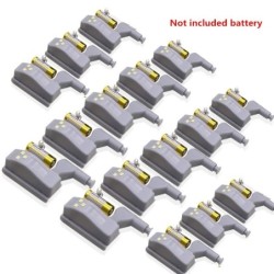 Internal hinge light - wardrobe - cupboard - LED induction lamp - 16 piecesFurniture