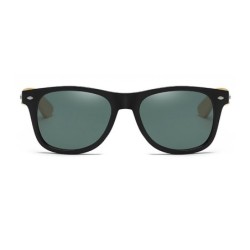 Classic retro sunglasses - bamboo wood - UV400 - unisexSunglasses