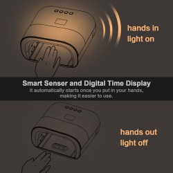Secador de uñasSUNUV SUN3 - 48W - Secador de uñas profesional - Lámpara LED UV con temporizador inteligente 2.0 - Memoria