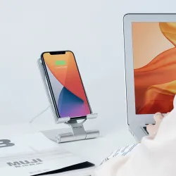 15W - wireless fast charger - stand - foldable phone holder - for iPhone - Samsung - Huawei - XiaomiHolders