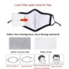 Face / mouth masks - reusable - anti bacterial - with PM 2.5 filter - 4 piecesMouth masks