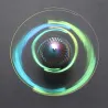 Hilandero inquietoFidget spinner de mano - juguete antiestrés de metal - soplón dorado - alas de ángel