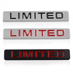 LIMITED - metal emblem - badge - car stickerStickers