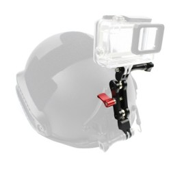 SoportesBrazo de aluminio - soporte para casco - ajuste de 360 grados - para GoPro