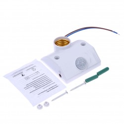 Accesorios de iluminaciónPortalámparas E27 con sensor de movimiento por infrarrojos - 220V - ahorro energético - encendido au...