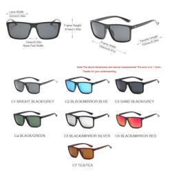 Classic square sunglasses - polarized - UV400 - unisexSunglasses