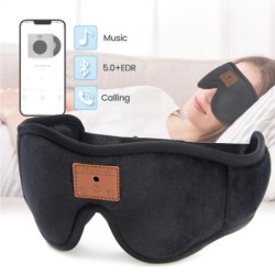 Máscaras para dormirAntifaz para dormir - con los ojos vendados - Bluetooth