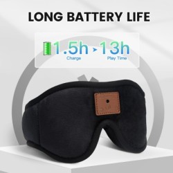 Máscaras para dormirAntifaz para dormir - con los ojos vendados - Bluetooth