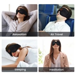 Máscaras para dormirAntifaz para dormir - con los ojos vendados - Bluetooth
