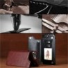 ProteccionTarjetero retro - funda para teléfono - funda con tapa de cuero - mini billetera - para iPhone - magenta