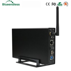 External HDD caseCaja externa de aluminio - Router Nas WiFi - repetidor - 300mbps - Caja HDD3.5 Sata a USB 3.0