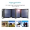 CargadoresPanel solar 14W - cargador plegable - USB - resistente al agua - para Smartphones