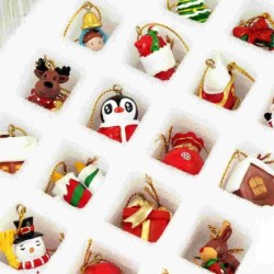 NavidadCalendario de adviento de Navidad - con adornos colgantes para el árbol de Navidad - 24 piezas