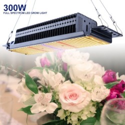Luces de cultivo300W - 465 LED - luz de crecimiento - panel - aletas de calor - lámpara fito - espectro completo