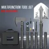 JardínPala plegable multifunción - kit de hacha de supervivencia - militar - camping - táctica - defensa personal - herramien...