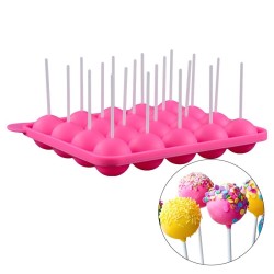 Silicone lollipops mold - with sticksTools