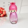 Glass perfume bottle - empty container - doll / girl design - with atomizer - 20 ml - 5 piecesPerfume