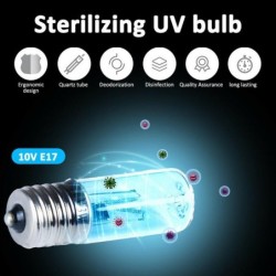 BombillaBombilla UV esterilizante - lámpara de desinfección - con ozono - E17