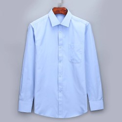 CamisetasCamisa clásica manga larga - Color liso - Slim Fit