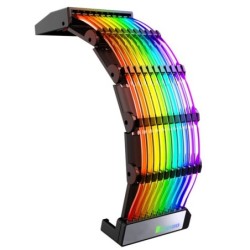 Juegos de vídeoJONSBO - puente de arco iris DY-1 - iluminación de serpentina de arco iris - cable ARGB de 24 pines