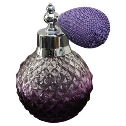 PerfumeFrasco de perfume vintage de cristal - con atomizador - 100ml