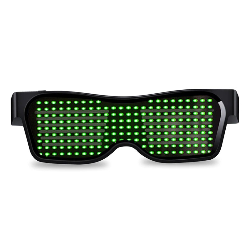 PartyGafas de fiesta LED - App / control manual - USB - Bluetooth