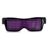 PartyGafas de fiesta LED - App / control manual - USB - Bluetooth