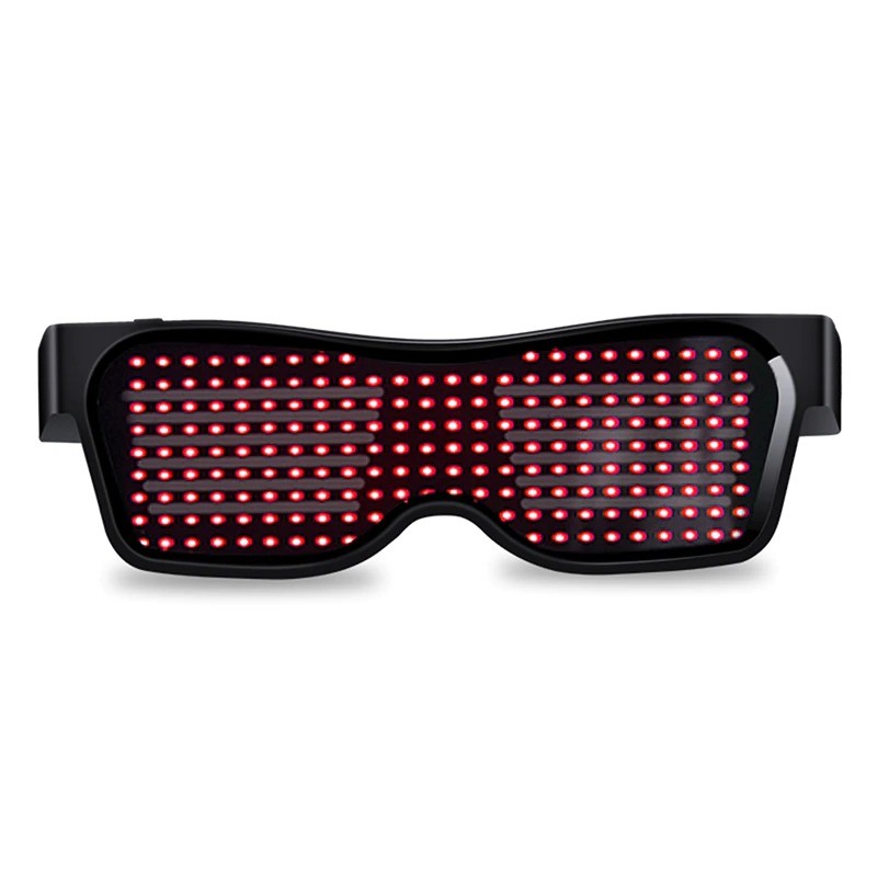 PartyGafas de fiesta LED - App / control manual - USB - Bluetooth