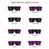 PartyGafas de fiesta LED - App / control manual - USB - Bluetooth