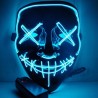 MáscaraLuz LED - Máscara facial de Halloween